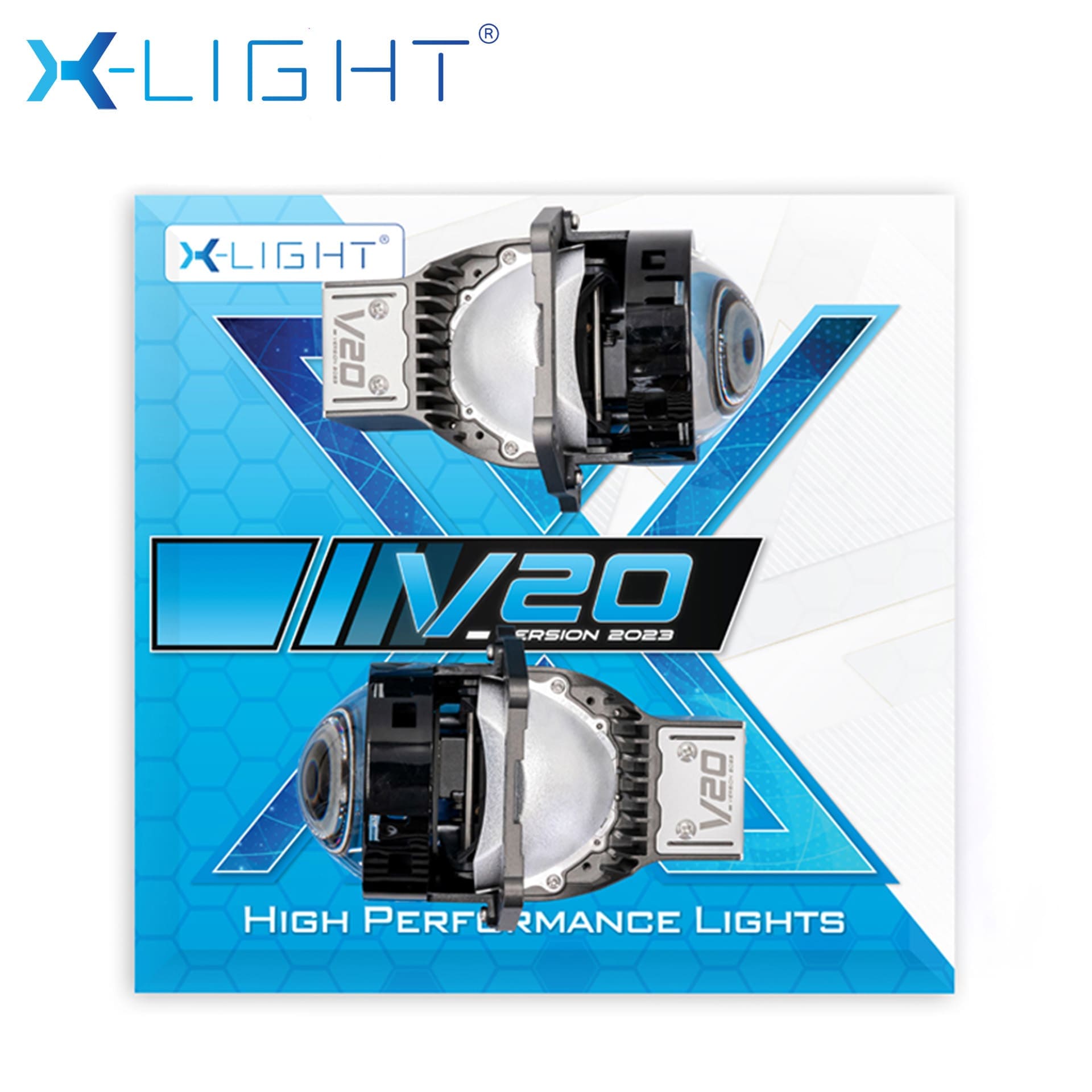 BI LED X-LIGHT V20 2023 NHIỆT MÀU 5000K